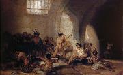 Francisco Goya The Madhouse Spain oil painting artist